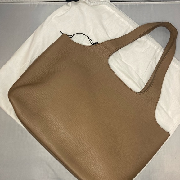 Cuyana Bags Cuyana System Tote 3 Cappuccino Pebbled Leather Poshmark